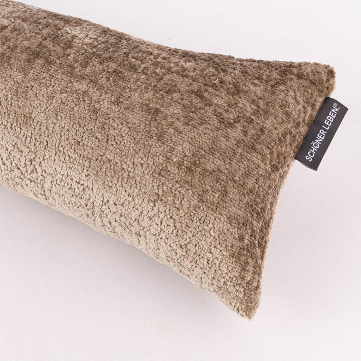 SCHÖNER LEBEN. Zugluftstopper Soft Teddy Deluxe beige div. Grössen, Auswahl:120cm Länge ca. 120x15x1