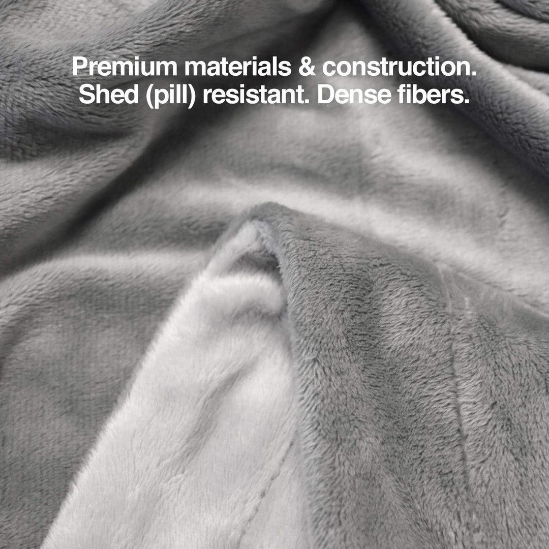 PetFusion Premium-Fleece-Hundedecke, Mikroplüsch-Katzendecke, ultraweich und gemütlich, zweifarbig,