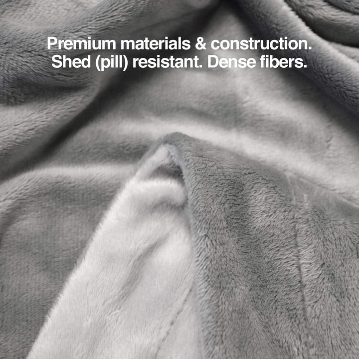 PetFusion Premium-Fleece-Hundedecke, Mikroplüsch-Katzendecke, ultraweich und gemütlich, zweifarbig,