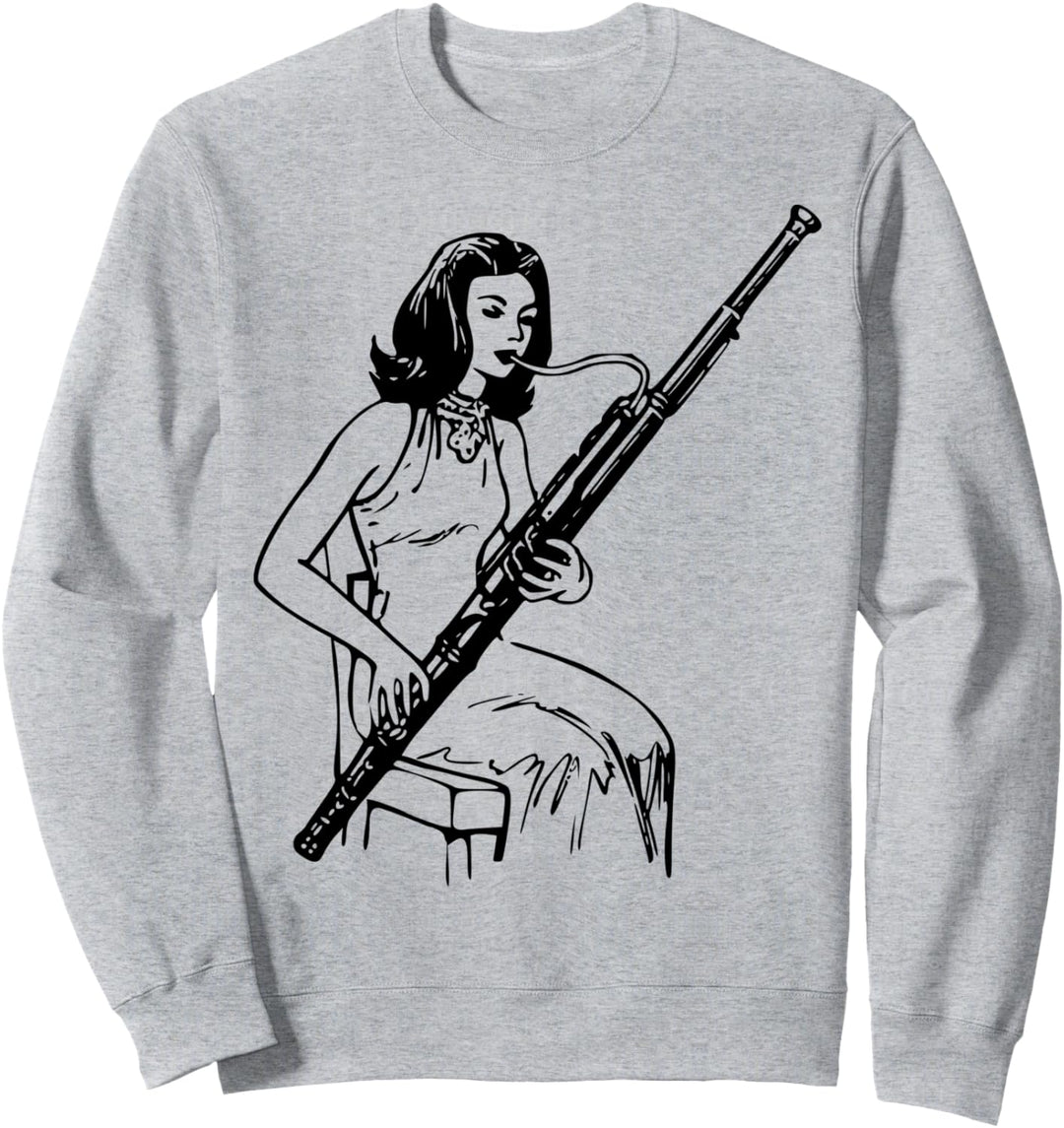 Fagott-Spielerin Sweatshirt