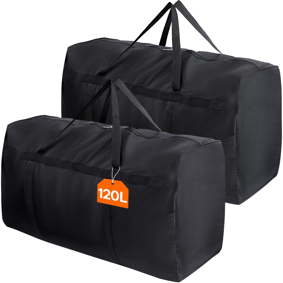 Lifewit 2 Stück 120L Reisetasche Gross, Aufbewahrungstasche, 600D Oxford Aufbewahrungstasche Heavy D