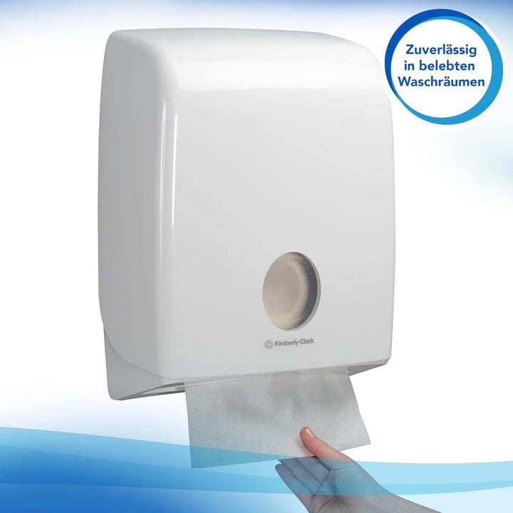 Scott Multifold Handtücher 3749 – gefaltete Papierhandtücher – 16 Packungen x 250 weisse Papierhandt