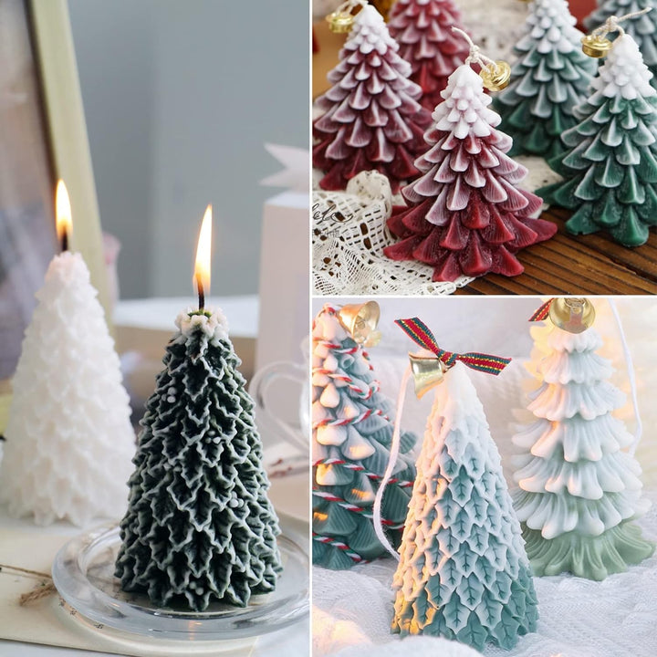Kerzen Selber Machen set Weihnachtsbaum Kerzenformen zum Giessen Kerzen Form Weihnachten Christmas S