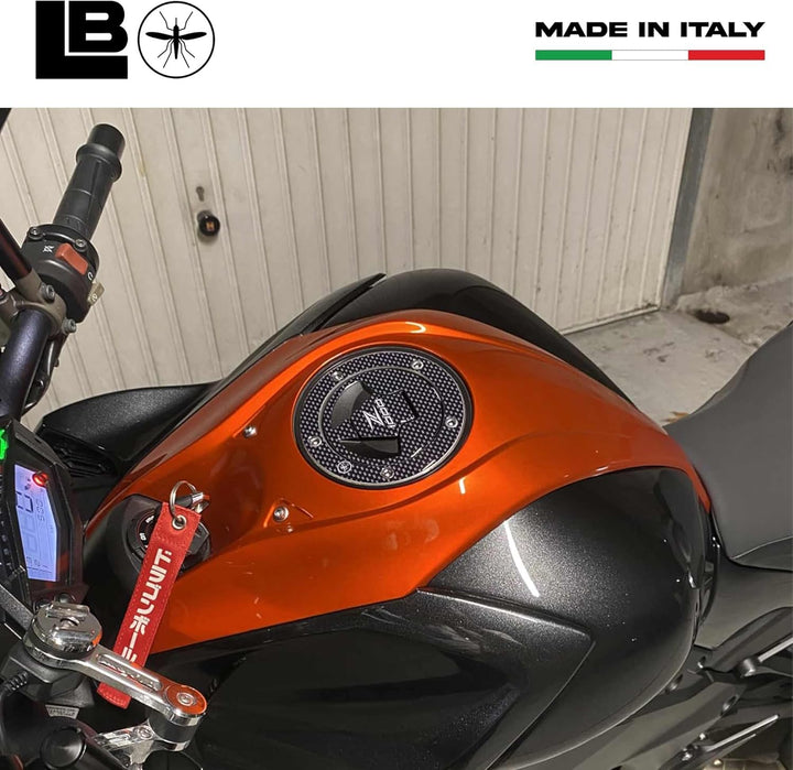 labelbike - 3D Aufkleber Motorrad Tankdeckel Schutz und Dekoration in Harz kompatibel mit Kawasaki Z