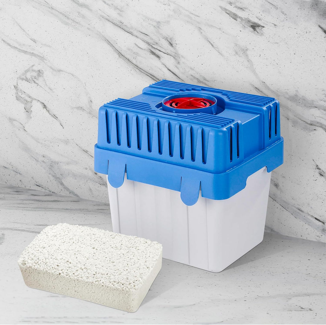 WENKO Nachfüllpack für Feuchtigkeitskiller 5 kg, Granulatblock für Raumentfeuchter, fasst bis zu 8 l