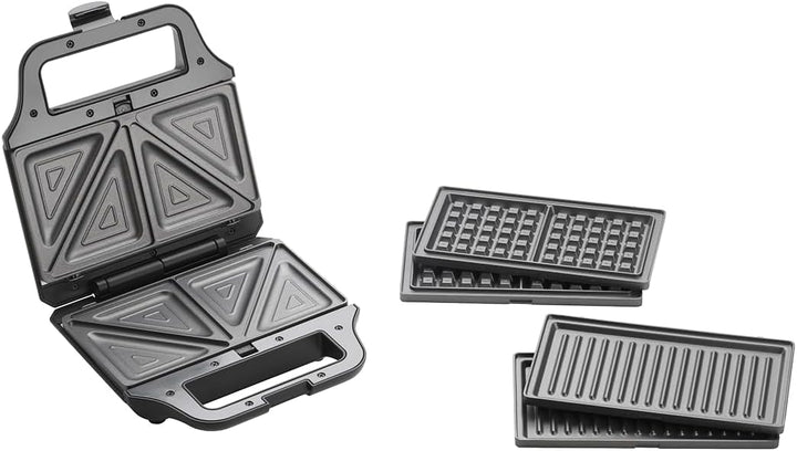SV3054 Sandwich maker with exchange plates 3in1 700 W