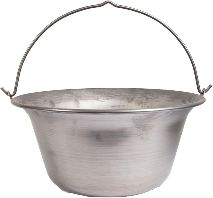 Ungarischer Gulaschkessel Topf Eisen Hordentopf Suppentopf Feuertopf Eisentopf 14 Liter