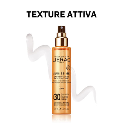 Lierac Sunissime Body Protective Milk SPF30 150ml LSF 30, LSF 30