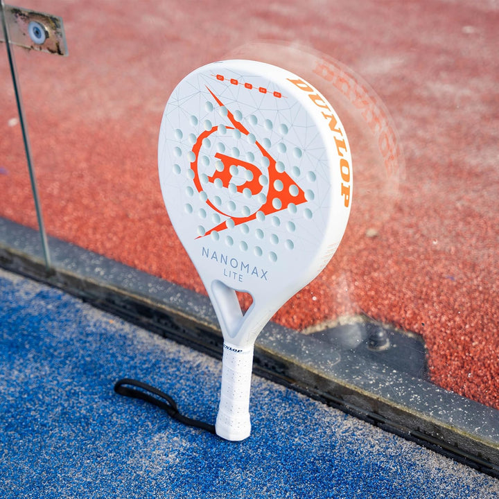 Dunlop Padel Bat Nanomax – Hybridform, Graphit-Rahmen, Medium-Balance Lite, Lite