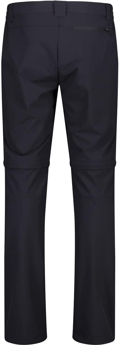 CMP Herren Pantaloni Zip Off Elasticizzati Da Uomo Hose 48 41ug Antracite-cemento, 48 41ug Antracite