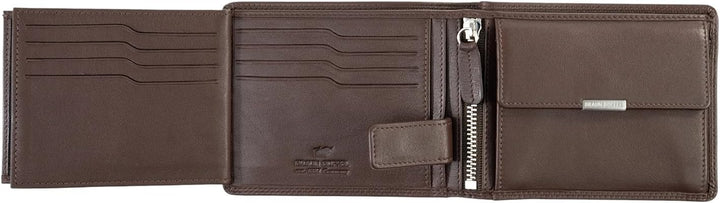 BRAUN BÜFFEL Herren Geldbörse aus echtem Leder Golf 2.0 - Portemonnaie für Männer - 8 Kartenfächer +