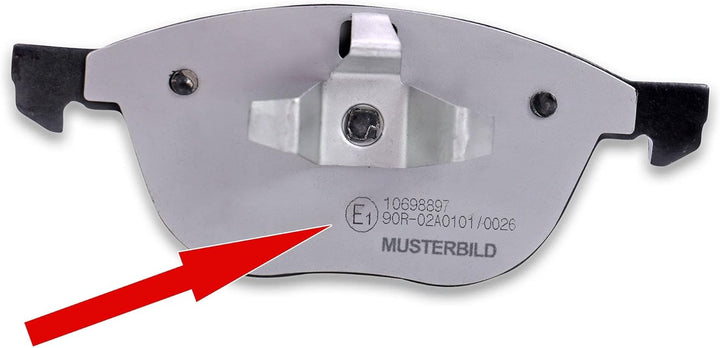 Bremsenset Hinterachse inkl. Bremsscheiben Ø 261 mm Voll + Bremsbeläge Hinten, Passend für MAZDA 323