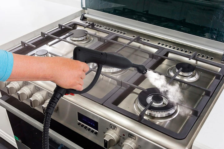 Linsar Multi-Dampfreiniger, 12 Zubehörteile, Dampfdruck 4 Bar, kurze Vorheizzeit, 45 Min. heisser Da