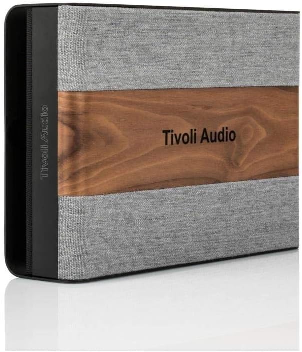 Tivoli Audio 815097018094 "Art Line Model SUB WLAN Subwoofer Walnut/Grau, Walnut/Grau