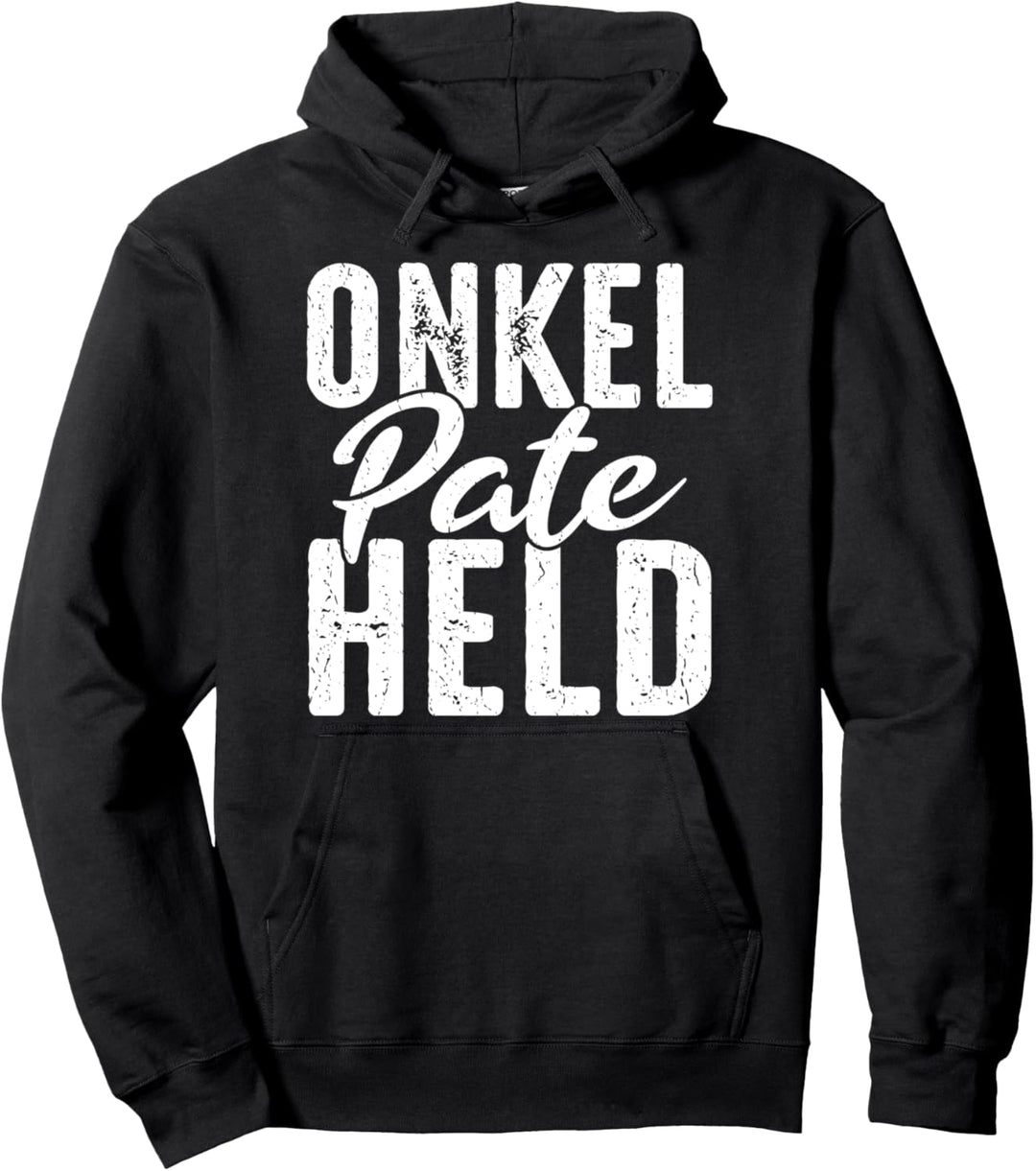 Onkel Pate Held Patenonkel Nichte und Neffe Pullover Hoodie