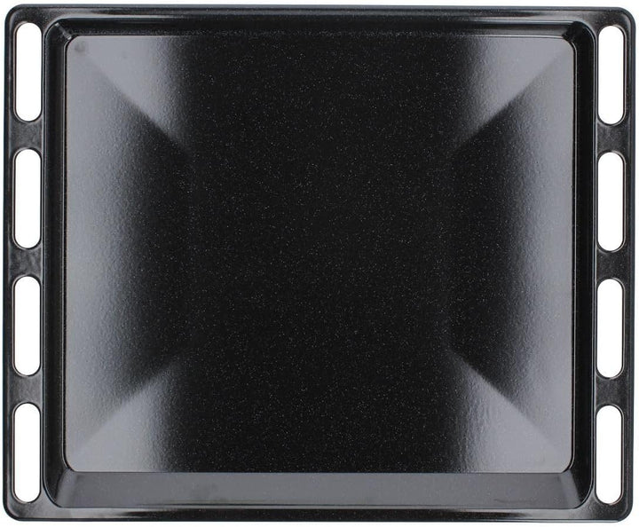 Backblech Kuchenblech Pizzablech Fettpfanne Ofenblech 446x366x24mm emailliert Backofen Herd Ofen Ind