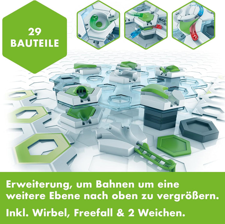 Ravensburger GraviTrax Extension Building 22415 - Erweiterung für deine Kugelbahn - Murmelbahn und K