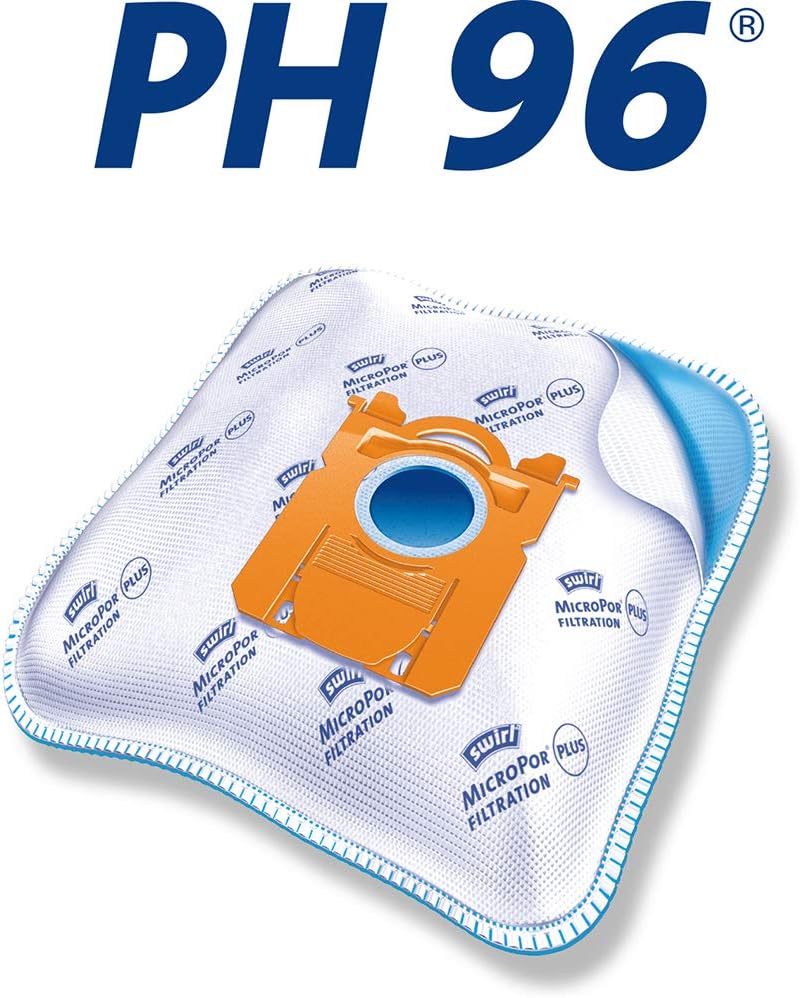 Swirl PH 96 MicroPor Plus Staubsaugerbeutel für AEG, Electrolux, Volta Staubsauger, Anti-Allergen-Fi