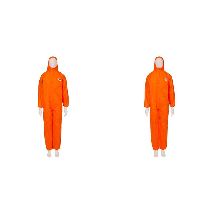 3M 4515 Schutzanzug, Typ 5/6, Grösse S, Orange (Packung mit 2) S (Packung mit 2) Orange, S (Packung