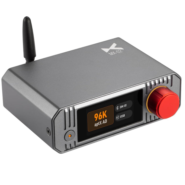 xDuoo MX-02 HD Bluetooth 5.4 Audio-Sender – LE Audio und aptX Lossless für extrem niedrige Latenz, B