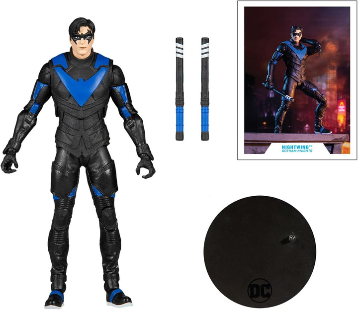 McFarlane Gaming Actionfigur Nightwing (Gotham Knights) 18 cm 15366 Mehrfarbig, Nightwing