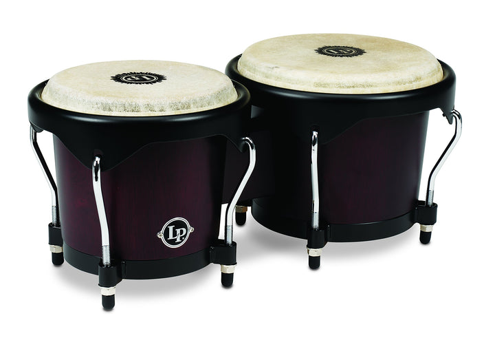 LP Latin Percussion LP810202 City Bongo Dark Wood LP601NY-DW Dark Wood matt, Dark Wood matt