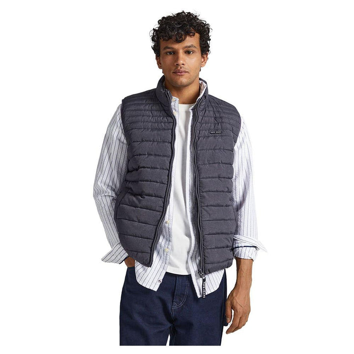 Pepe Jeans Herren Boswell Gillet Jacket XS Grey (Grey Marl), XS Grey (Grey Marl)