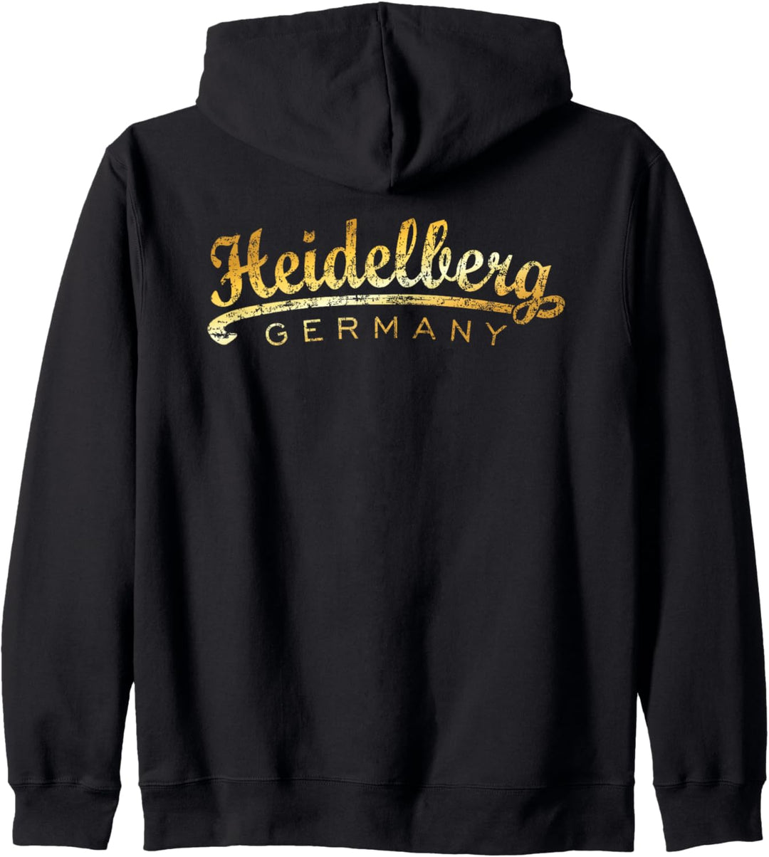 Heidelberg Germany Classic (Vintage Gelb) Kapuzenjacke