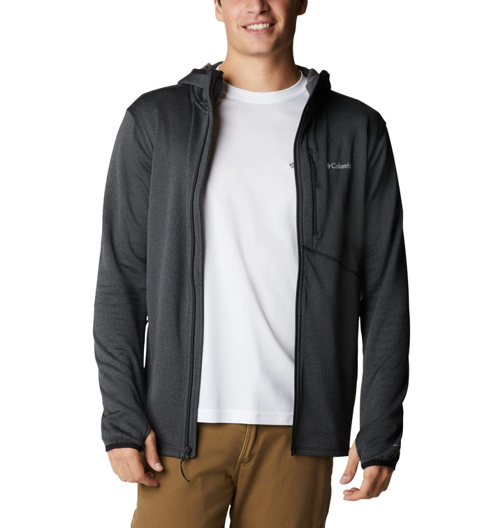 Columbia Herren Park View Fleece Full Zip Hoodie Fleecejacke Mit Durchgehendem Reissverschluss S Bla