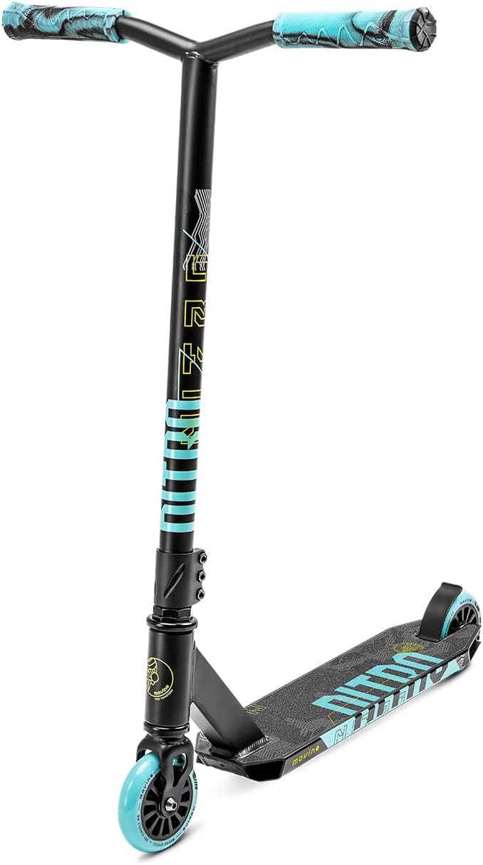 Movino Stunt Scooter Stunt Roller Kickscooter Professioneller Freestyle Roller Trick Roller ABEC 9 K