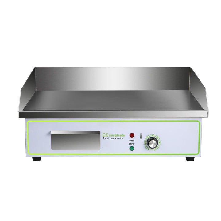 Grillplatte Elektrogrill, GS Multitrade für gleichmässig gegrilltes Fleisch. Aus Edelstahl mit glatt