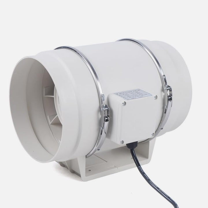 Inline Rohrventilator 100mm/150mm/200mm - 220m³/h Reinkupfermotor Abluftventilator Kanalventilator L