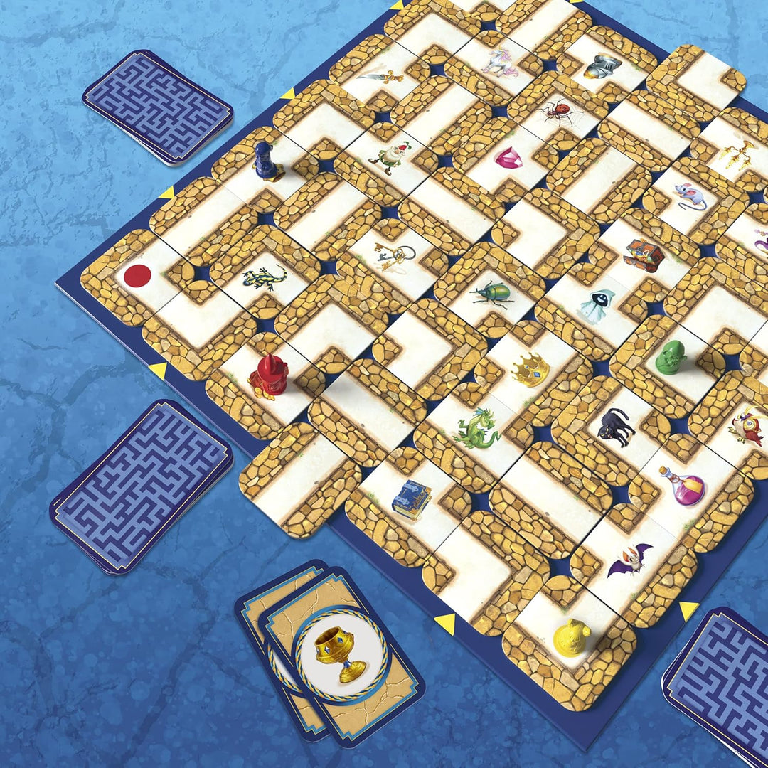 Ravensburger - Labyrinth - Klassisches Brettspiel - Familienpuzzlespiel - 2 bis 4 Spieler ab 7 Jahre