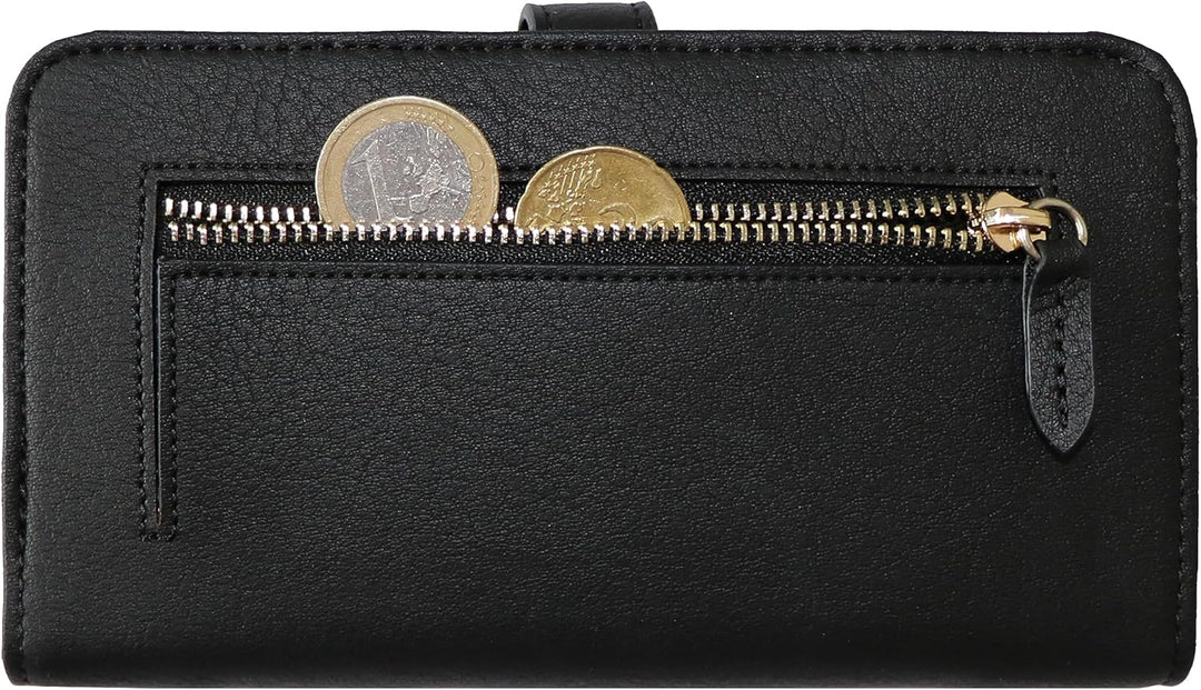 KMP Portemonnaie Schutzhülle für iPhone XS Max Black Panther Comfort, Black panther Comfort