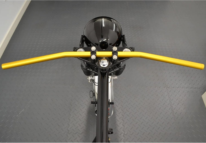 Motorrad Lenker Widerstand Stange 7/8" 22mm Für Streetfighter Scrambler Massgefertigt Fahrrad Flach