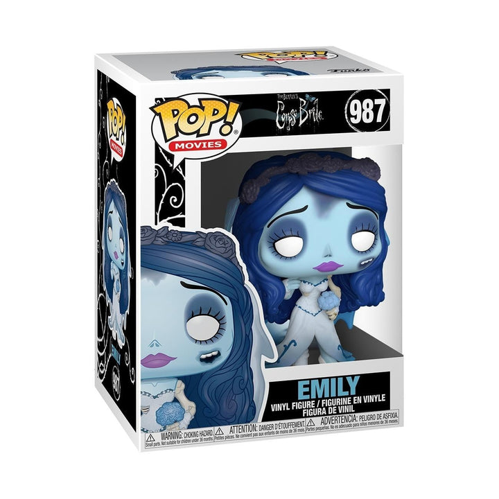 Funko Pop! Movies: The Corpse Bride - Emily - Hochzeit mit Einer Leiche - Vinyl-Sammelfigur - Gesche