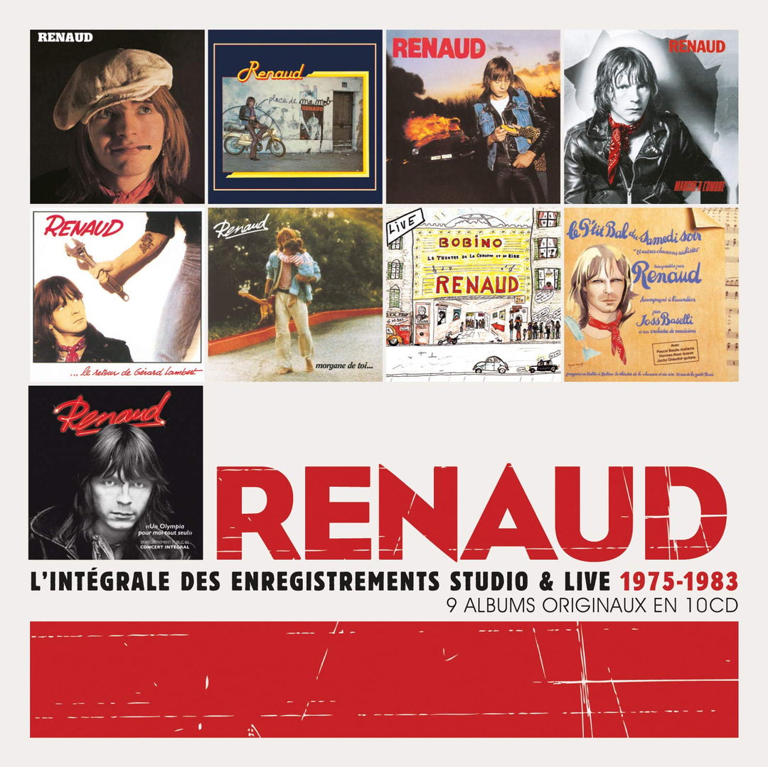 Integrale des Enregistrements Studio et Live 1975-, Audio-CD