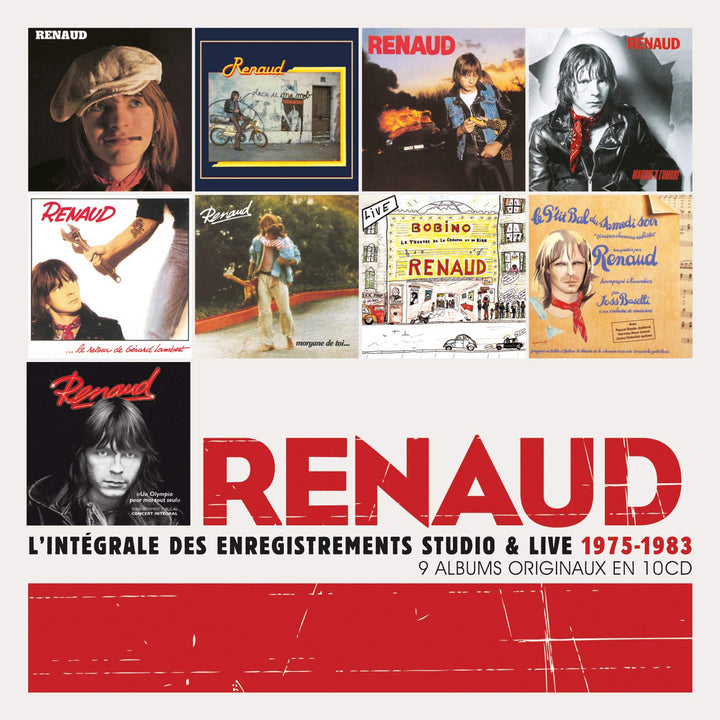 Integrale des Enregistrements Studio et Live 1975-, Audio-CD