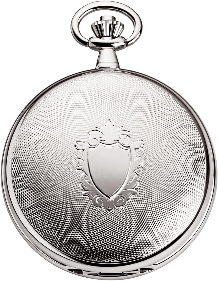 Regent Herren Taschenuhr Savonnette Skelett 51 MM Mechanischer Handaufzug Römische Zahlen in verschi