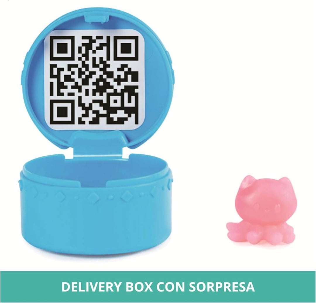 Gabby’s Dollhouse, Purrific Pool Party Spielset mit Gabby- und Meerkätzchen-Figur & Deluxe Raum, Cra