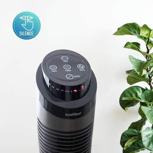 Bastilipo- Varadero - Tower-Ventilator - 50 W Leistung - 3 Geschwindigkeitsstufen