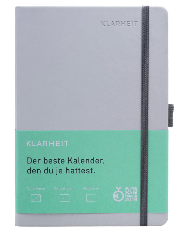 KLARHEIT KALENDER undatiert mit 52 Wochen (A5)– dein Organizer, Terminplaner, Notizbuch und Terminka