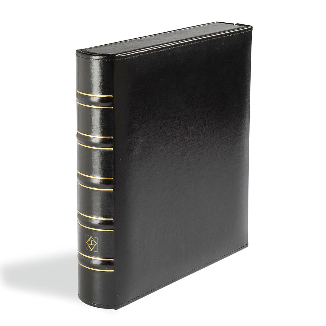 Leuchtturm 310766 Münzalbum Optima Classic - Box-Binder mit integrierter Schutzkassette - abschliess