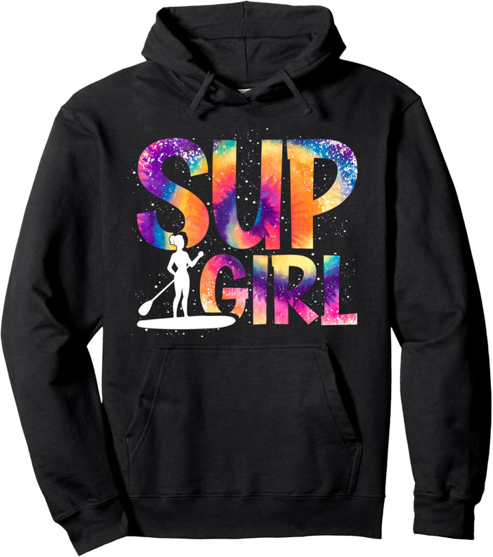 Hobby SUP Mädchen Paddelboarder Sport Stand Up Paddling Pullover Hoodie