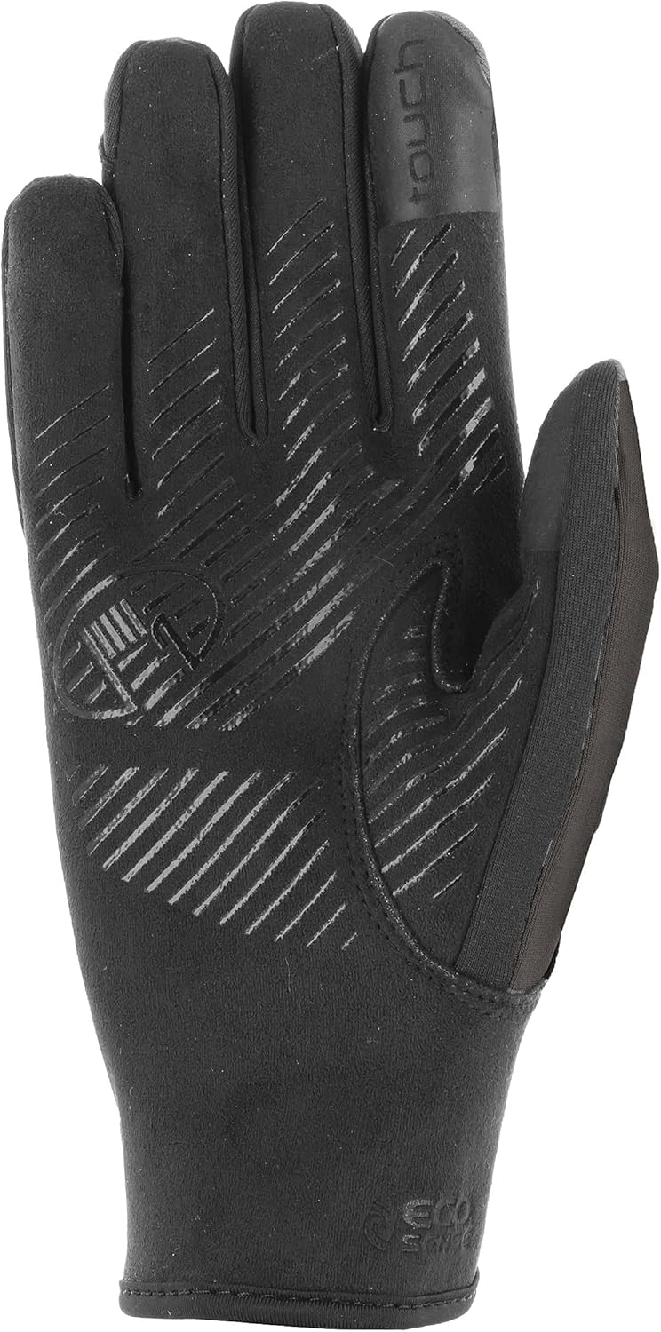 Roeckl Sports Reithandschuh WISBECH, Turnier Winter Handschuh, 2 Farben, Grösse 6-11, 7 Schwarz
