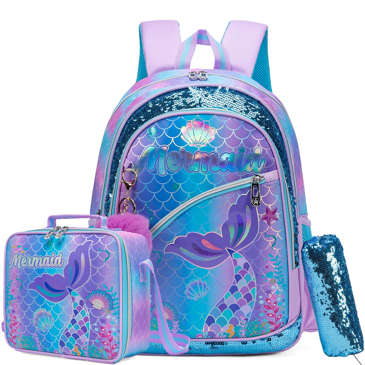 HTgroce Schulrucksack Mädchen Teenager Schultasche Schulranzen Set Rucksack für Mädchen Schule Freiz