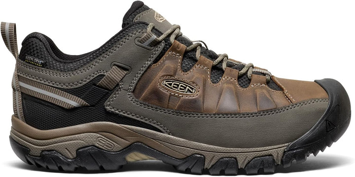 Keen Targhee III WP Herren Trekkingschuhe 39.5 EU Weit Bungee Cord Schwarz, 39.5 EU Weit Bungee Cord