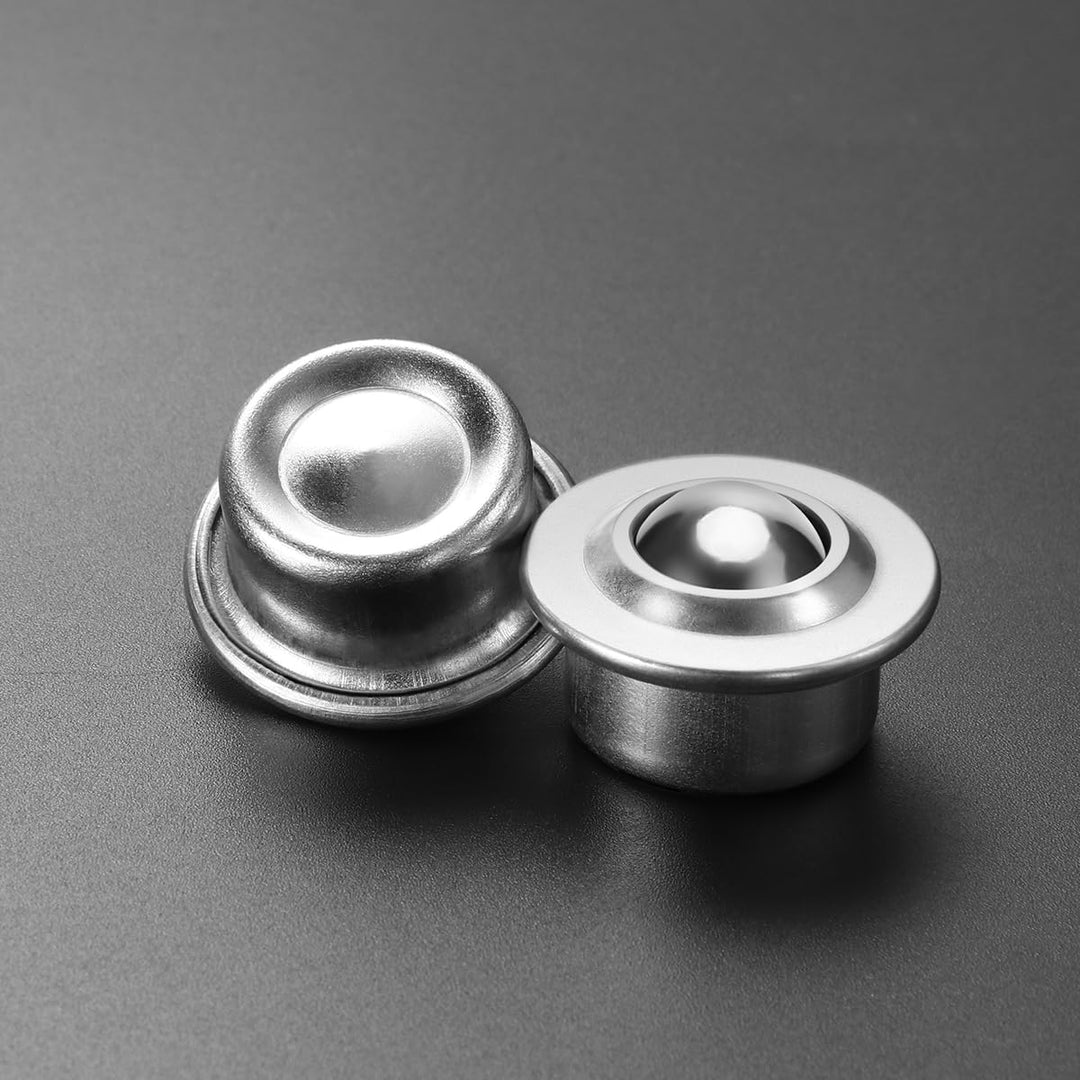 Housoutil 20 Stück 5/8- Rollen- Kugellager 360º- Drehung Universal- Kugelrollen Universal- Förderrol