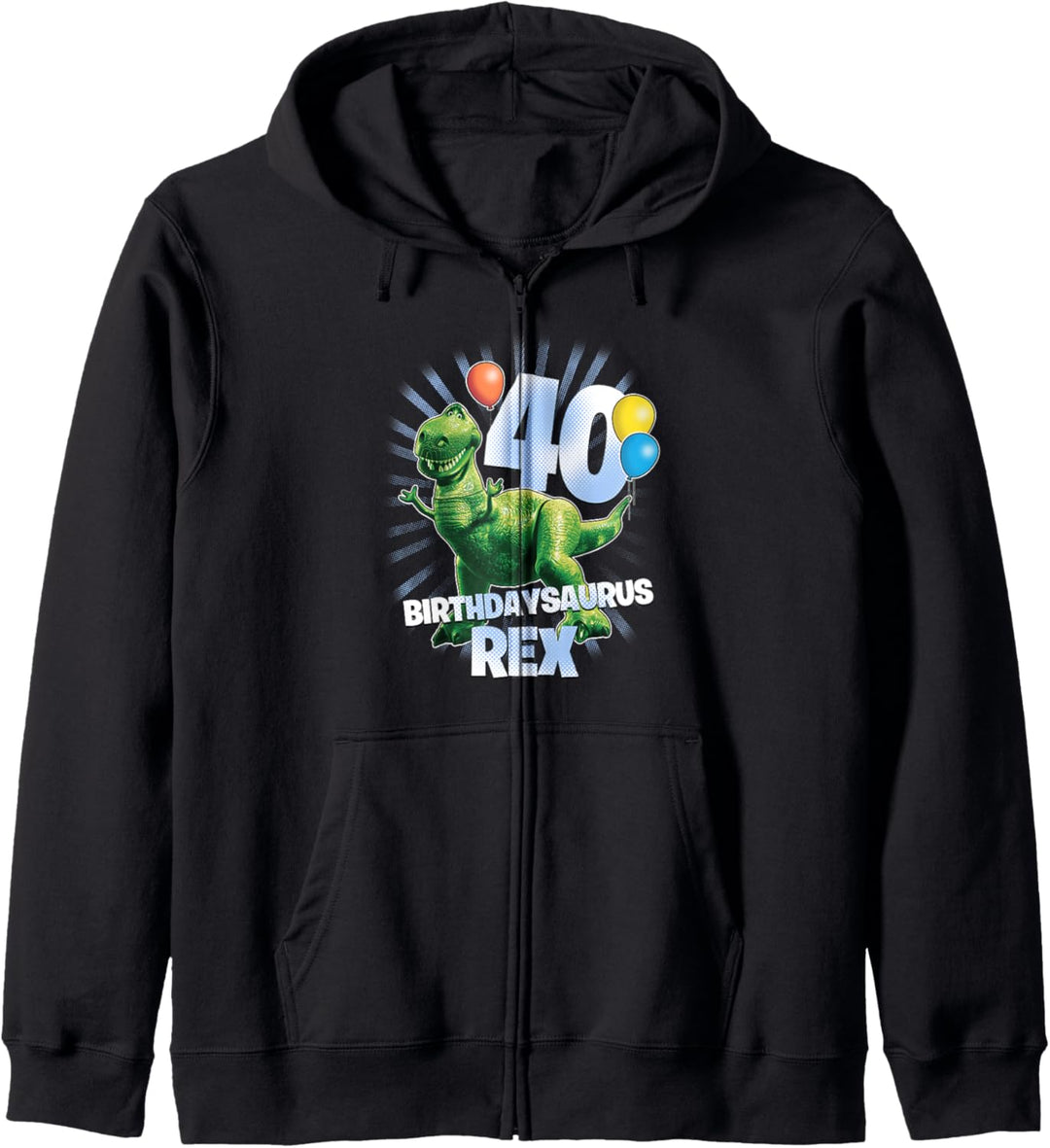 Disney Pixar Toy Story Birthdaysaurus Rex 40th Birthday Kapuzenjacke