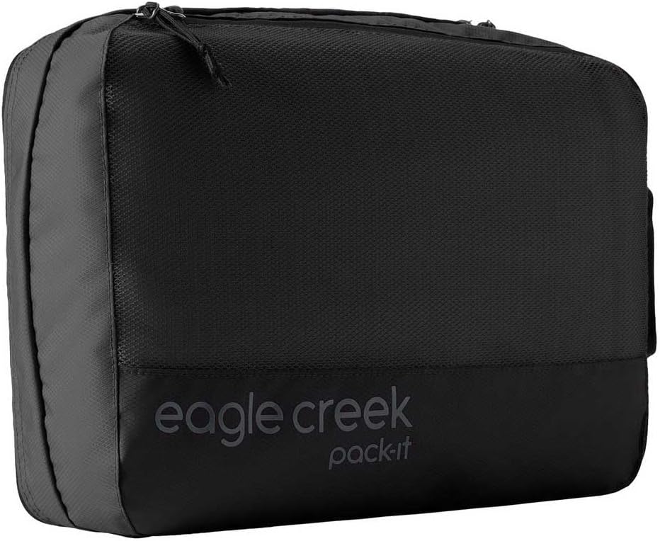 Eagle Creek Pack-it Reveal Clean/dirty Cube 9l Luggage Organization One Size Medium Schwarz – Reveal
